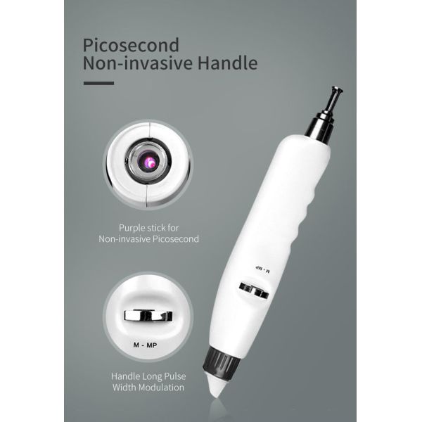 шелушение углерода машины удаления татуировки лазера пикосекунды 1064nm 532nm постоянное