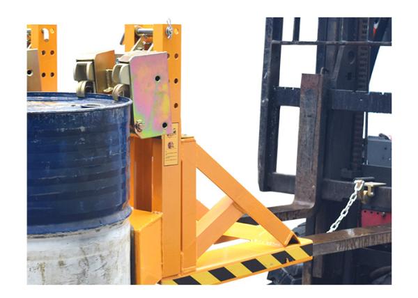 DG1200B Fork mounted Grip Grab attachments Double Drums Double Eager-Grip Loading Capacity 600Kg X2