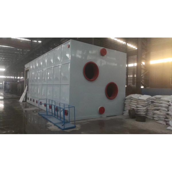 PLC Horizontal Water Tube Steam Boiler Skid Mounted Gas Oil Boiler