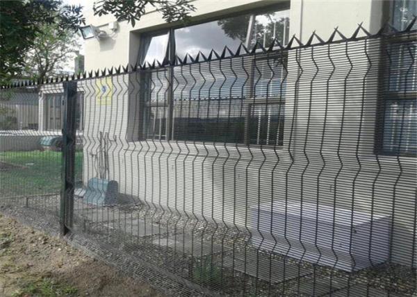 Galvanized South Africa 358 Anti Climb Clearvu Mesh Fence