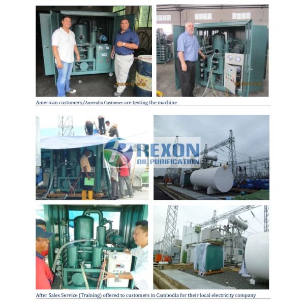 Raining Proof Type Bipolar Vacuum Insulating Oil Purifier Machine 12000Liters/Hour