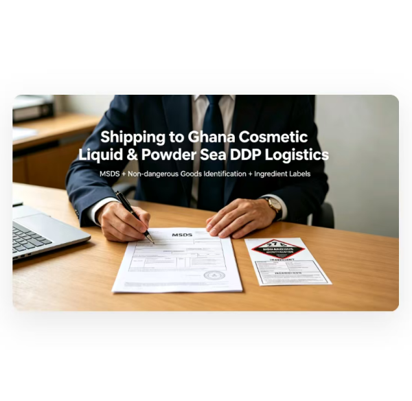 Reliable DDP Shipping Australia Sea Freight For Cosmetic Liquid / Powder