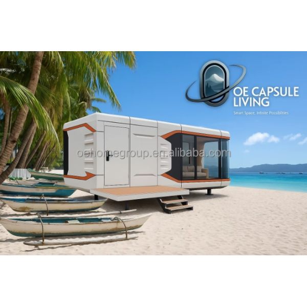 Prefab House Luxury Hotel Modular Villa 2 Bedroom Prefab Homes Prefabricated Building Space Capsule Prefabricated Cabins
