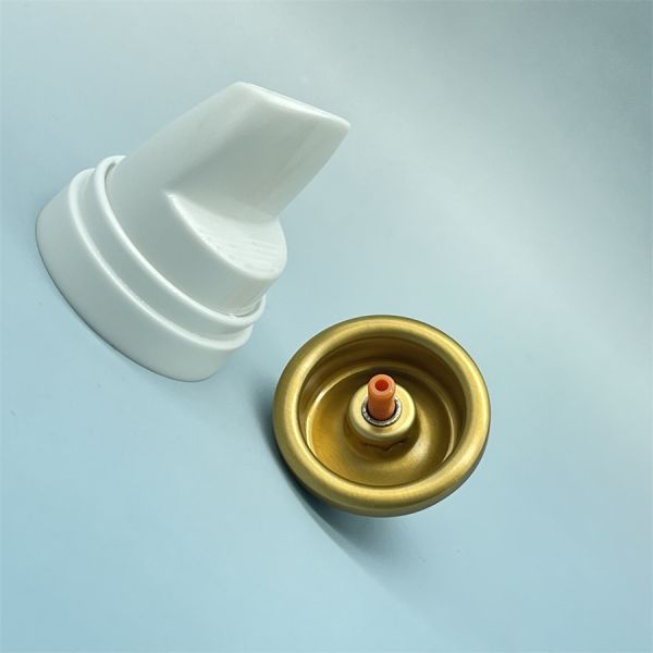 Durable Hair Mousse Inverted Aluminum Valve for Cosmetic Brands with Anti-Corrosion Coating