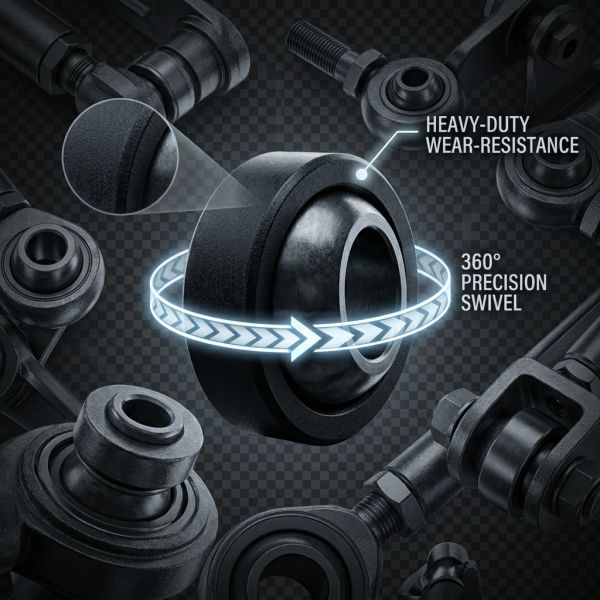 GE4E Maintenance Free Spherical Plain Bearings , PTFE Spherical Plain Bearing OEM Customized Services