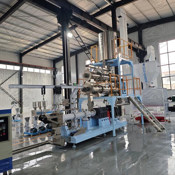Machines d'extrudeuse d'aliment pour animaux familiers de vis de jumeau d'extrudeuse de granule d'alimentation avec du CE approuvé