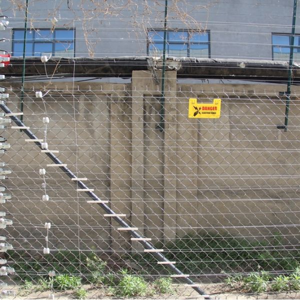 Highway Anti Climb Electric Security Fence Corrosion Resistant