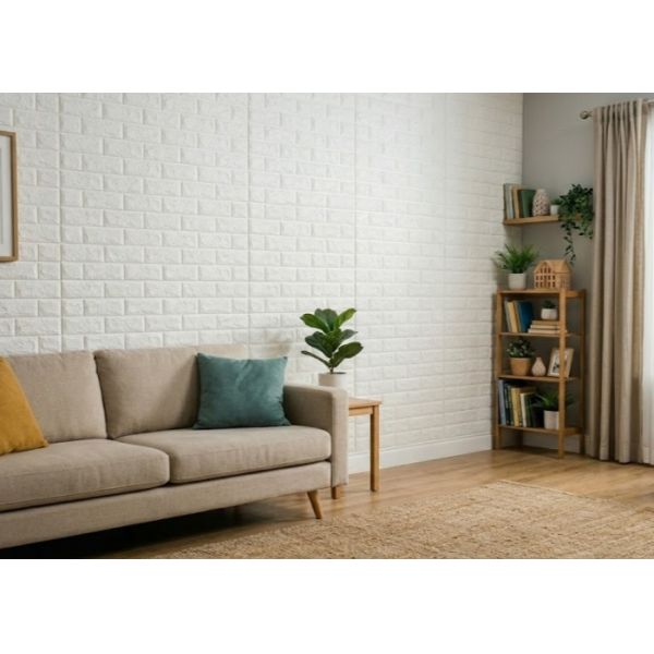 Luxury 3D PE Foam Wall Sticker With Self Adhesive Backing