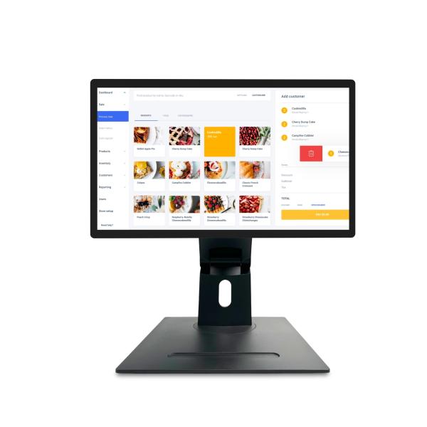 21.5 Android11 Digital Signage Touchscreen with RK3568 2+16GB USB RJ45WiFi Kds Pos Kitchen Display Kds Screen with Base