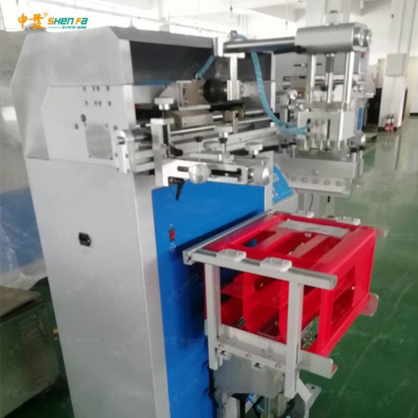 Печатная машина экрана CE 350x250mm Semi автоматическая для пластиковой клети