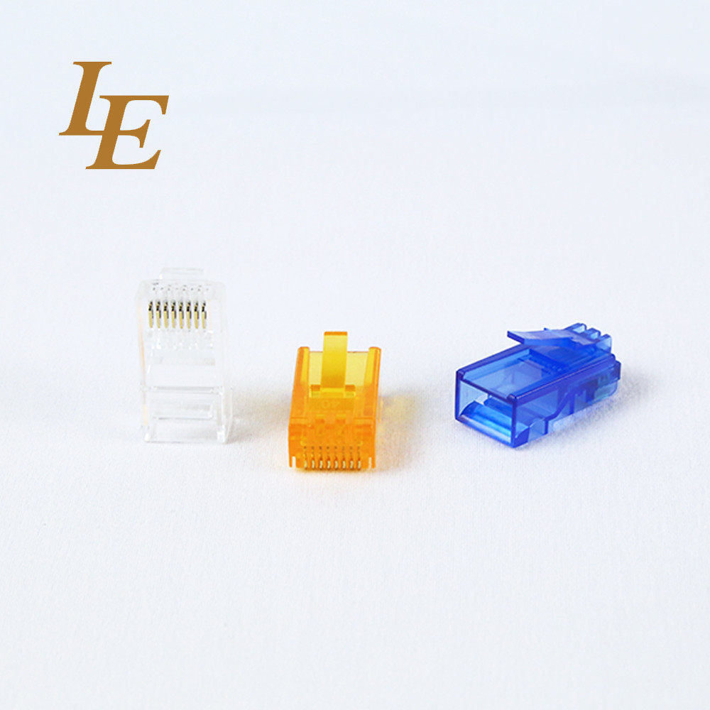 ABS/ПК Rj45 покрытое золотом Toolless Cat6 Keystone Джек