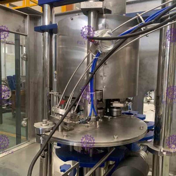 2 In 1 Monoblock Bottle Filling Machine For Plastic Cans