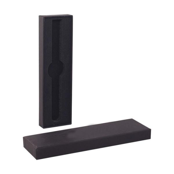 Rectangle Black Gift Watch Kraft Paper Box Sponge Protective