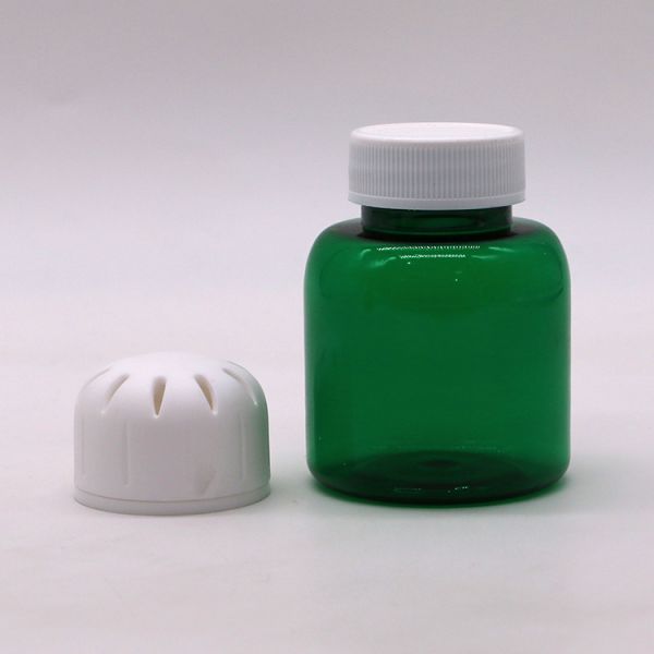 3OZ/90ml PET Bouteilles de parfum en plastique blanc avec bouchon à vis et joint thermique Bouteille de parfum solide