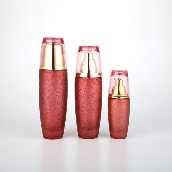 Логотип двойного опарника крышки 50g 30g слоя косметического стеклянного горячий штемпелюя