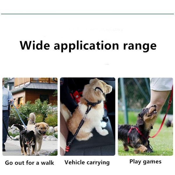 Ремня безопасности любимца автомобиля руководство собаки отражательного взрывозащищенное Unchewable