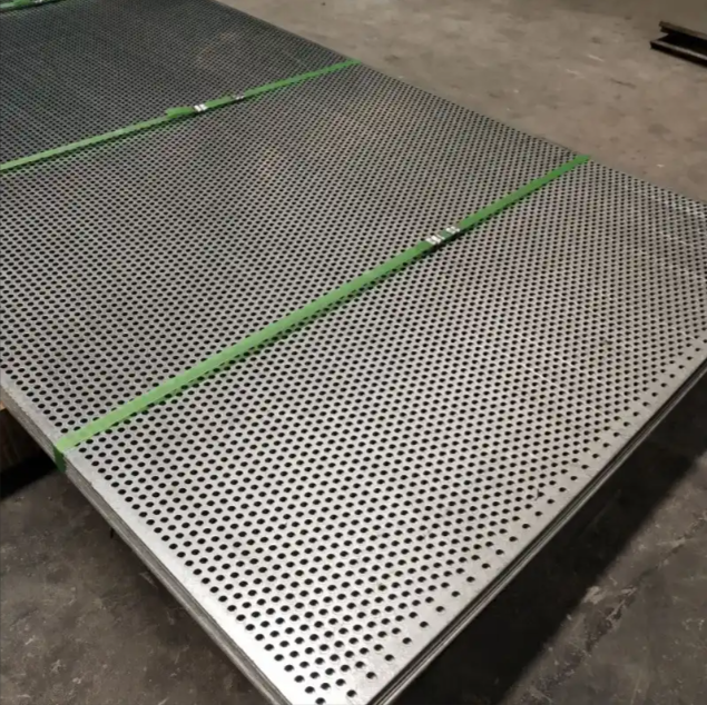 Custom Perforated Metal Sheet Mesh For Filtration Ventilation Protection