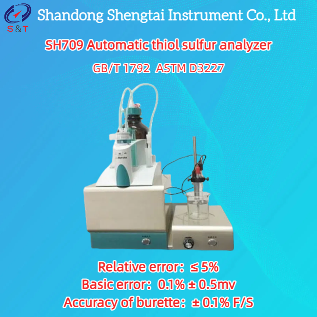 Automatic Thiol Sulfur Analyzer 10ml Burette ASTM D3227