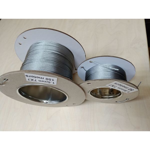 Stainless Steel 304 316 Wire Rope 4mm 1 x 19 7 x 7 Wire Rope