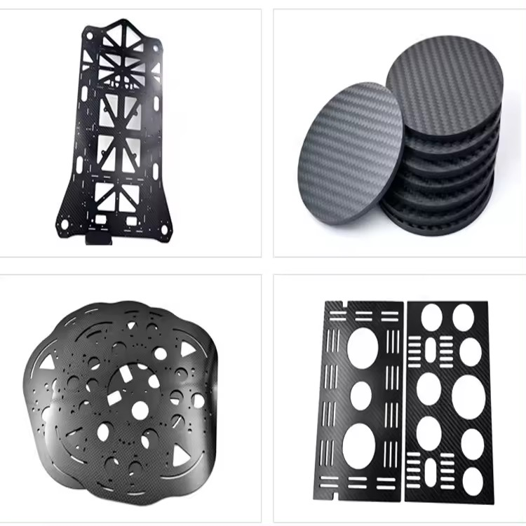 Специализированная панель из углеродного волокна с высокой прочностью модуль жесткий большой или маленький черный пластинка из углеродного волокна