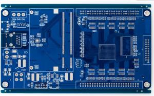 ブルーソルダーマスク 高周波用PCB 1.6mm厚さ 高周波用