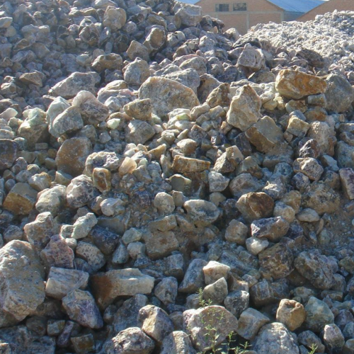 Metallurgical Grade Fluorspar CaF2 70% In Bulk  Flux For Non Ferrous Metal Smelting And Refining