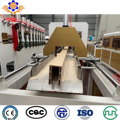 UPVC WPC PVC Profile Extrusion Line Making Machine For Window And Door