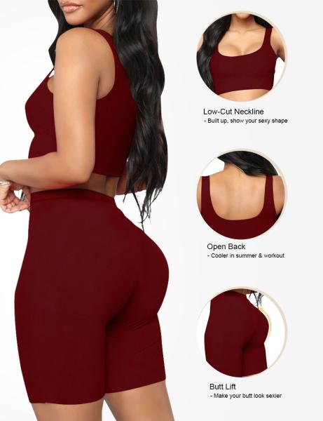 Tamanho adulto S-XXL padrão sólido Sports Bra Legging Set HEXIN sexy Gym Sports Wear