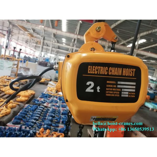220V 3Phase 2 Ton Eletric Chain Hoist Lifting Equipment