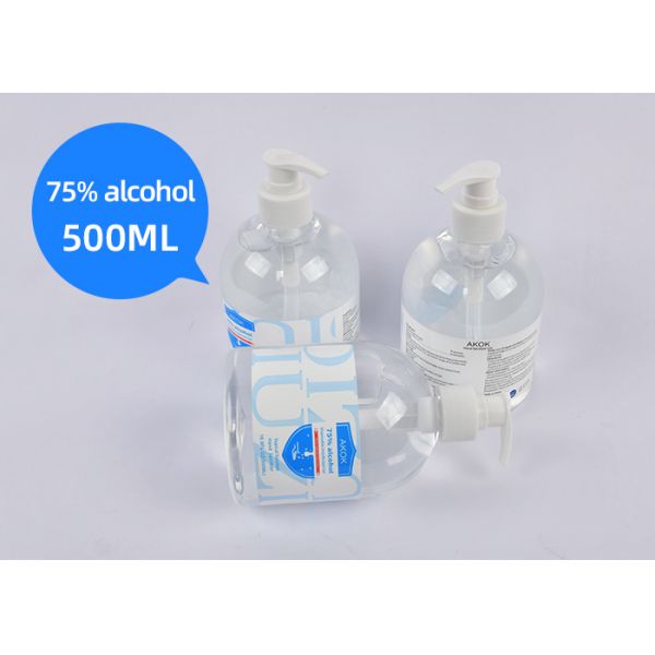 Quick Drying Alcohol Hand Sanitizers Kill Germ 99.9% For Hospital , Clinic