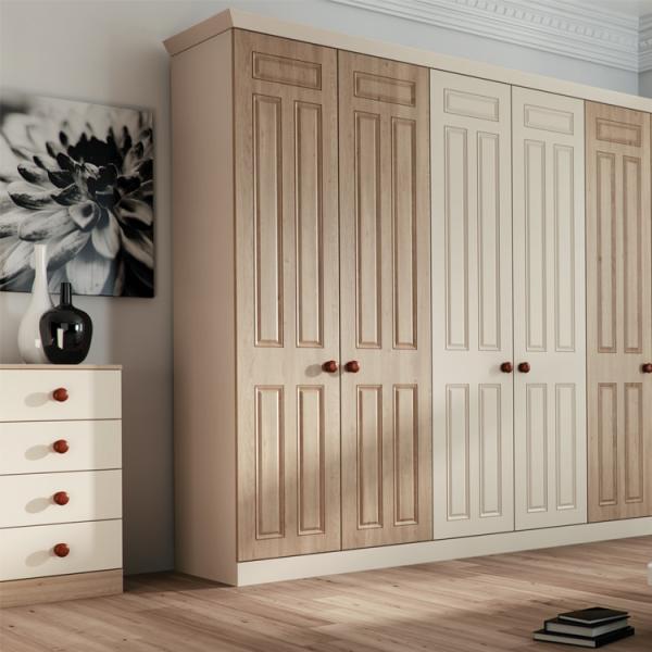 Vestuário Clost da substituição das portas de armário de Beadboard das portas de armário do tela plano