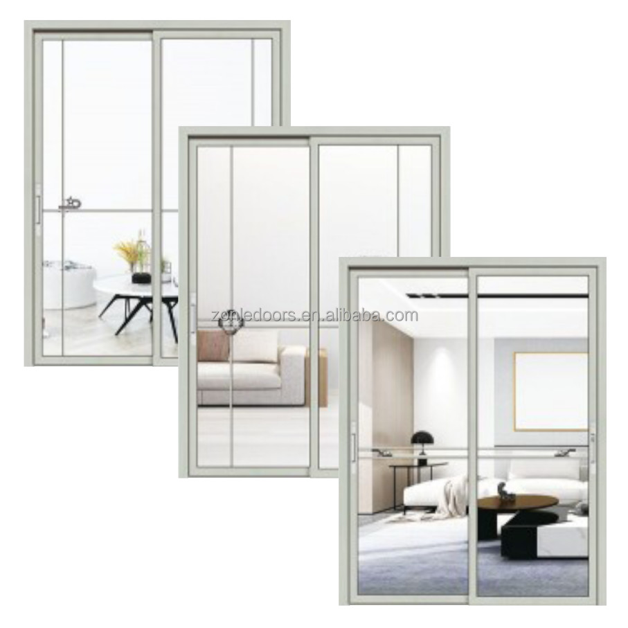 Hidden Shower Room Solid Wood Door Hinged With Aluminum Metal Frame Invisible Wall Door