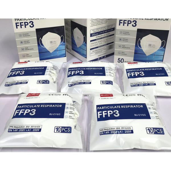 Частичная аттестация CE маски респиратора FFP3, FFP3 маска с Earloops, отсутствие респиратора лицевого щитка гермошлема главного диапазона FFP3