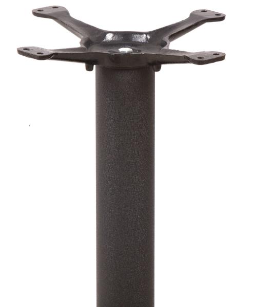 Eco Friendly Outdoor Table Base Black Wrinkle Powder Coated Coffee Table Legs