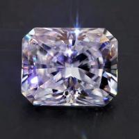 Moissanite amarelo vivo Gem Radiant Cut GRA VVS Loose Mosanite Diamante Para Ouro Anel