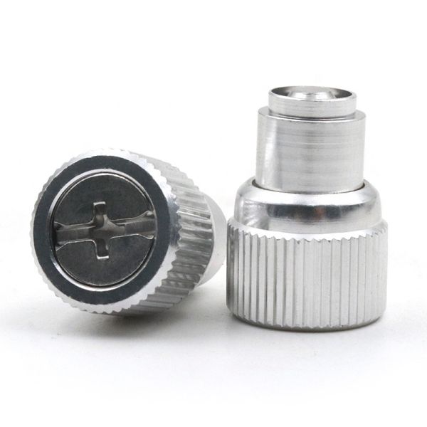 Screws PF41/PF42/PF15/PF25 Captive Panel Zinc-Plated Knurling Knob Spring-Loaded Screws Washers type NO and Blots