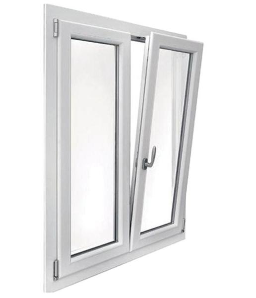 Customized UPVC Tilt And Turn Window Double Glazed For Commercial And Residential