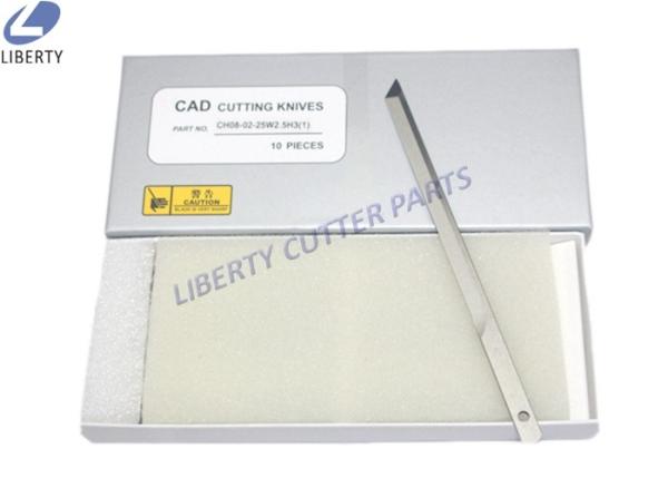 160x8x2mm Cutter Knife Blades , YIN CAM Auto Cutter Parts CH08-02-25W2.0H3
