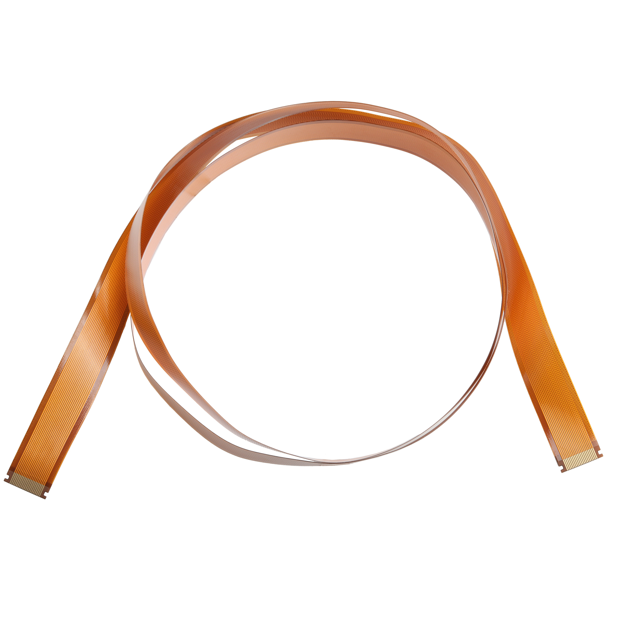 Custom High-Density FPC Cable Assembly with Gold Fingers and PI Stiffener