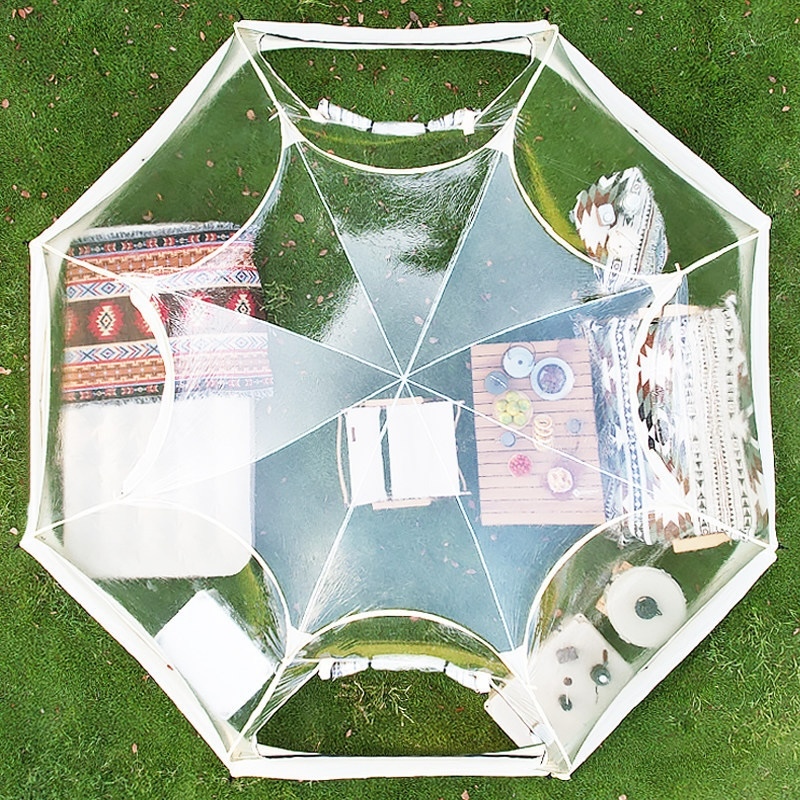 Large 300*300*205CM Spherical Bubble Viewing House Portable Quick-Setup Outdoor Winter Warm Transparent Tent For Outdoor Events Camping And Sporting Activities