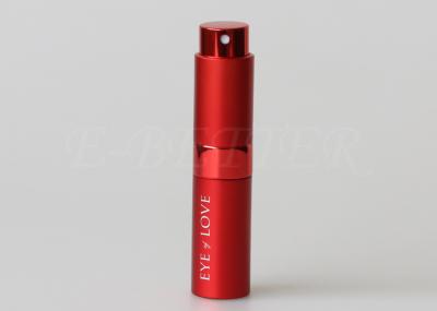 A torção recarregável vazia e para spritz o pulverizador de perfume do atomizador engarrafa o apoio do refrogerador de ar do distribuidor