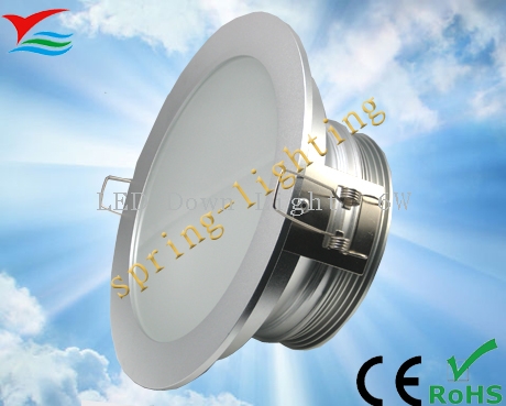 Modern Design 6W / 12W 175mm LED Down Light Fixtures for Exhibition stands