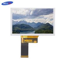 Alta pantalla del LCD Tft de las representaciones visuales de la definición para la pulgada IPS del coche 5,0