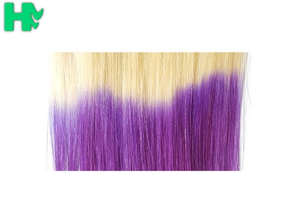 Fashion Womens Synthetic Clip In Hair Extensions Mixed Color Hair Wave