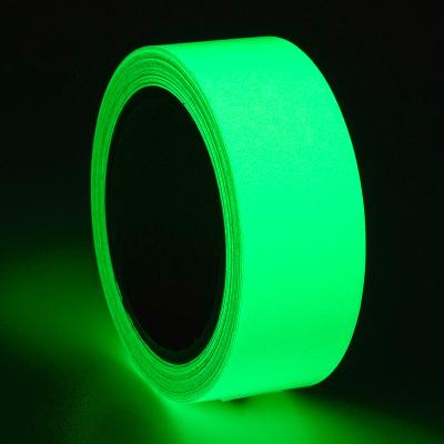 Auto-aderente autocolante personalizado filme fotoluminiscente de PVC imprimível brilhar no escuro sinal de aquecimento