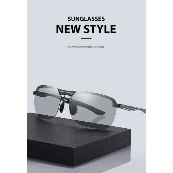 Al Mg Ultra Light Sunglasses REVO coated , TAC Lens Mens Driving Sunglasses