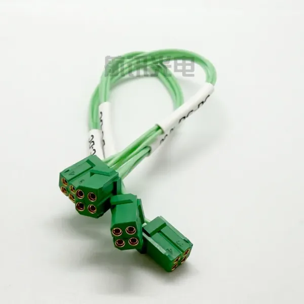 Jl23-4tky-S Gold-Plated Hyperboloid Socket Dual-Ended Wired Aviation Connector.