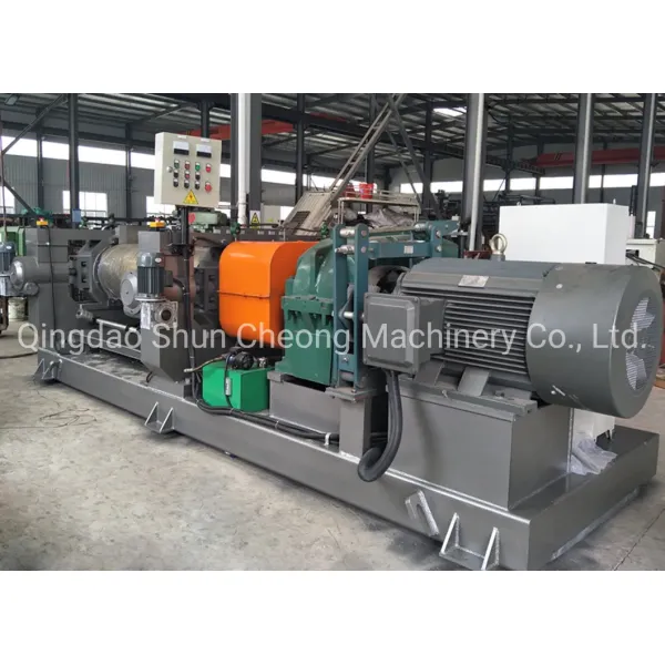 Two Roll Open Mixing Mill with Alloy Chilled Cast Iron Rolls and Manual or Electric Gap Adjustment for Rubber Compound Production Line