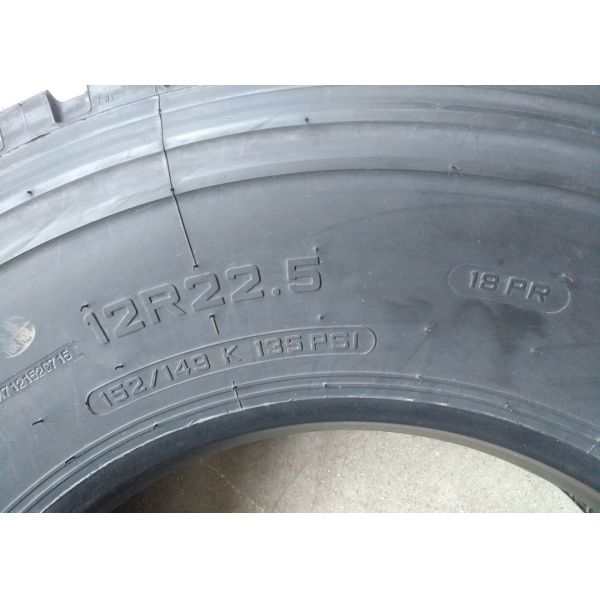 Tubeless Truck Bus Radial Tyres 12R22.5 152/149K Opened Outboard Shoulder