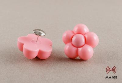 Strong Plastic Flower Deactivate Security Tags Loss Prevention Without Frequency